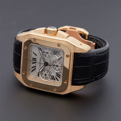 cartier santos prezzo listino|pre owned cartier santos 100.